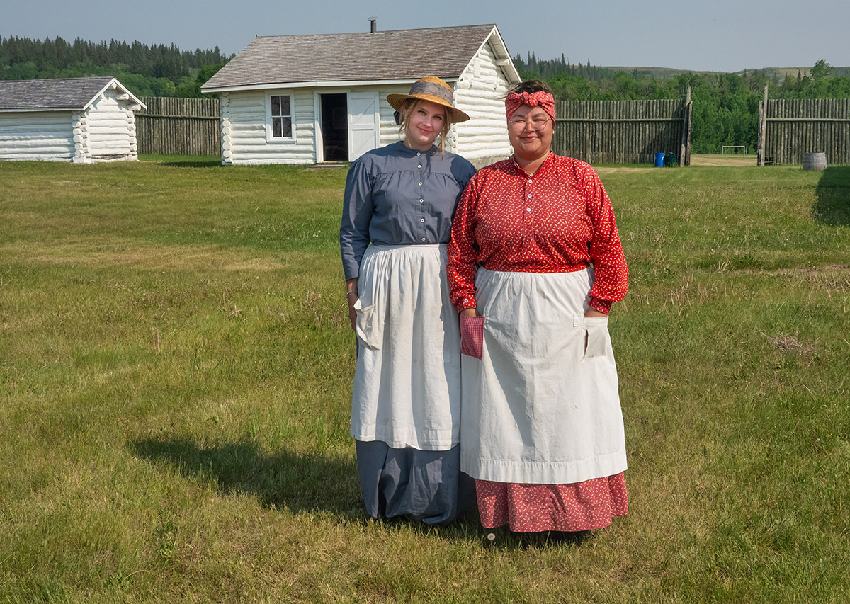 Interpreters at Fort Walsh National Historic Site, SK