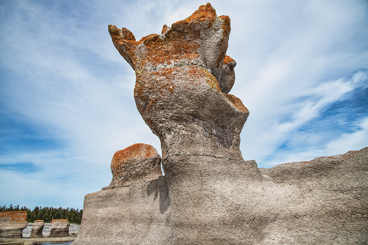 Quarry Island monoliths, Mingan Archipelago National Park, Quebec
