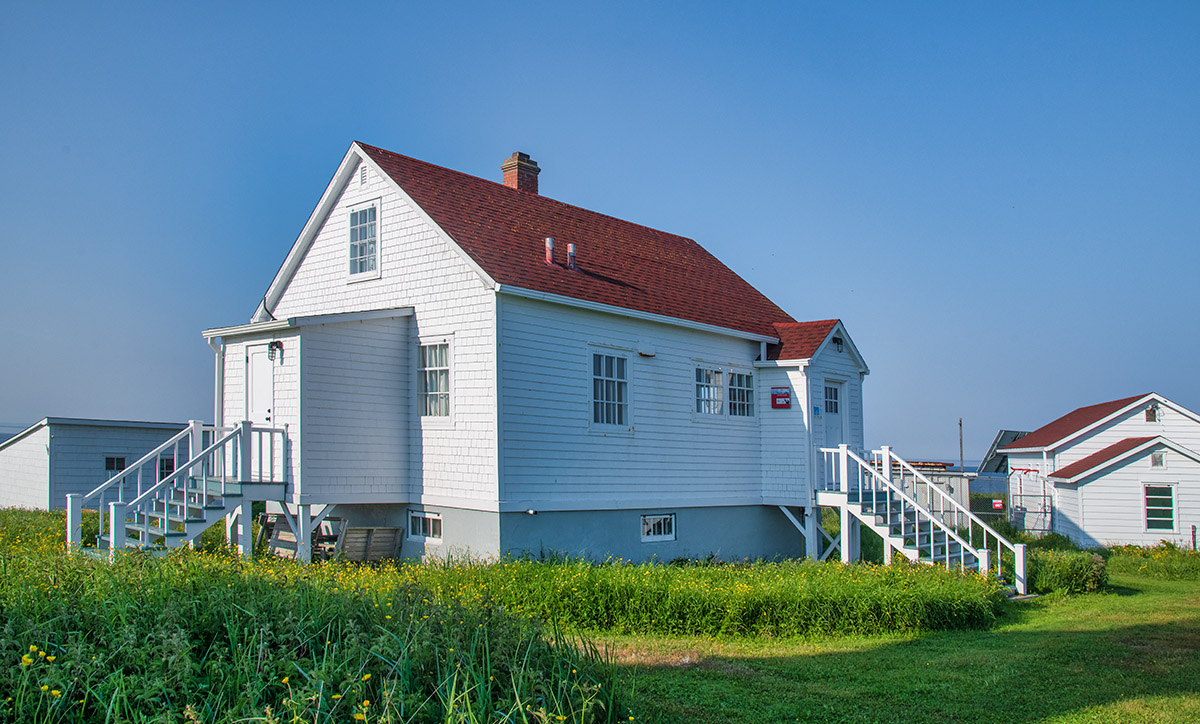 Ile aux Perroquets, Quebec, Assistant Lighthouse Keeper's home.