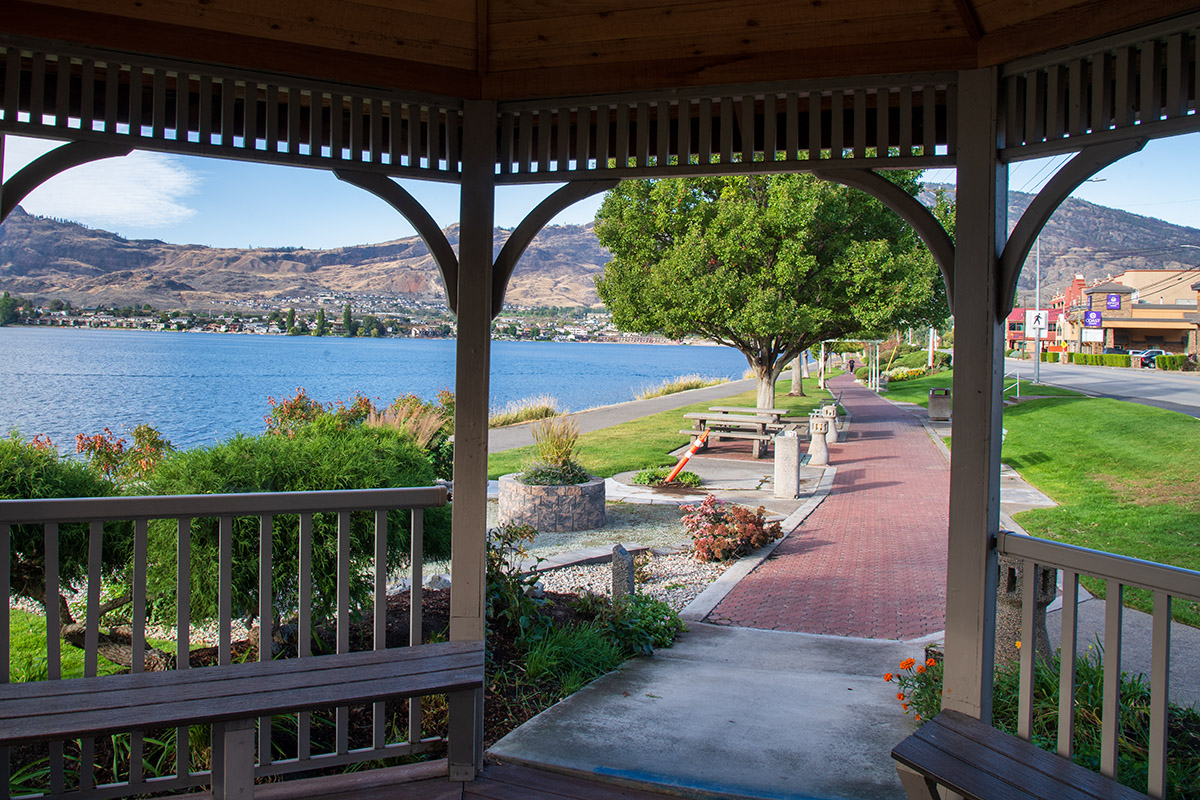 Osoyoos, BC, pathway.