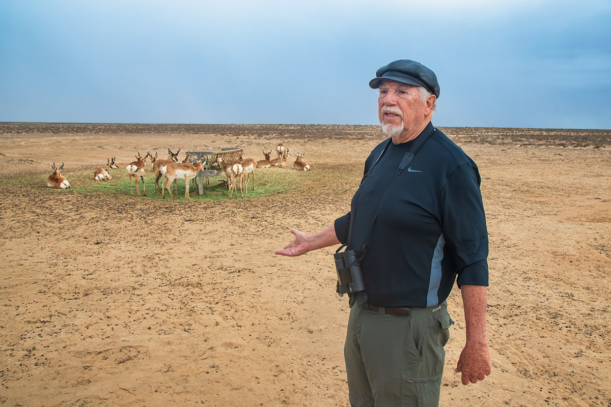 Victor Sanchez, Peninsular Pronghorn Recovery Centre, Mexico