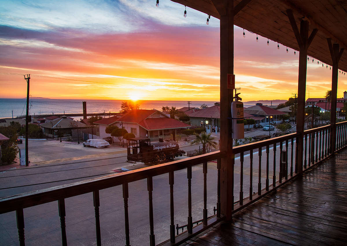 Sunrise in Santa Rosalia.