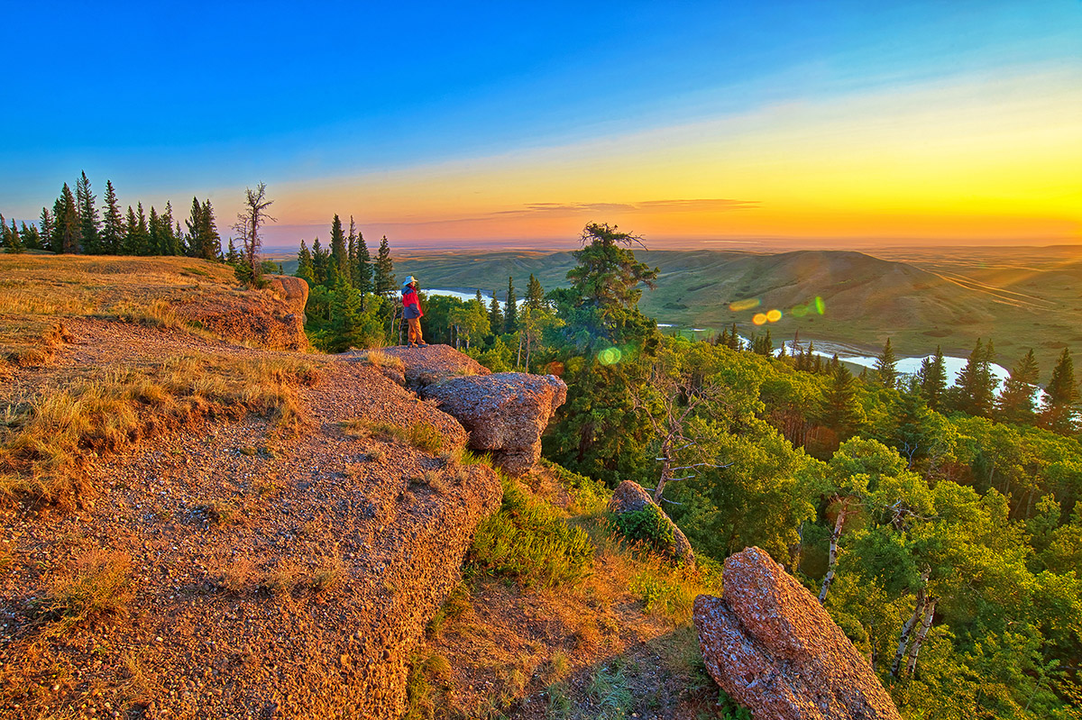 Conglomerate Cliffs, Cypress Hills Interprovincial Park, Saskatchewan