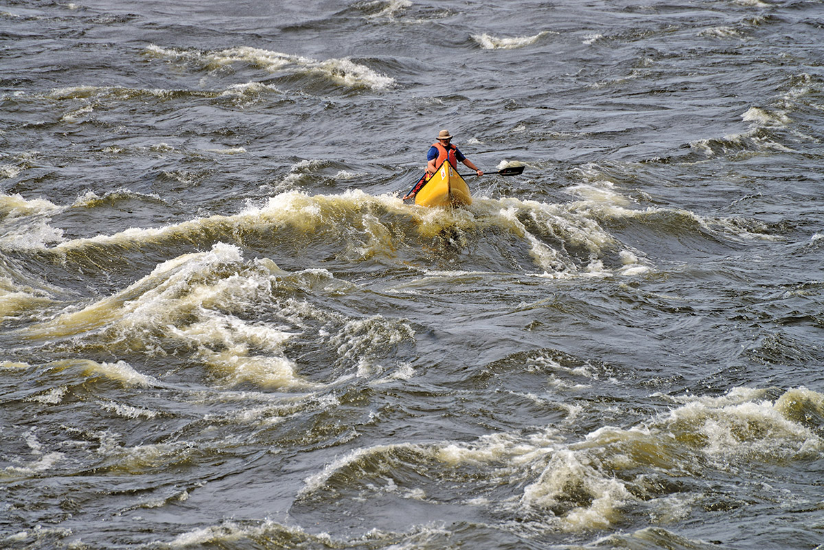 Otter Rapids, Churchill River, Saskatchewan.