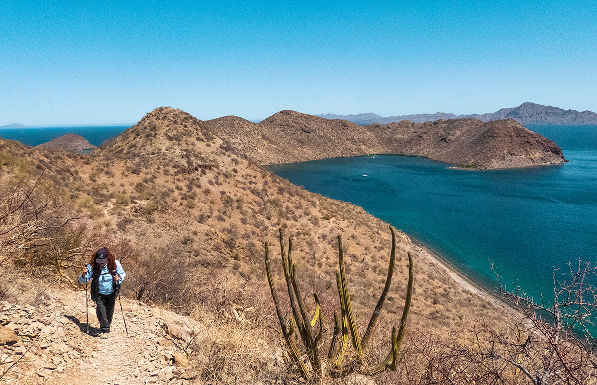 Hike in Parque Nacional Loreto II, near Loreto, Mexico