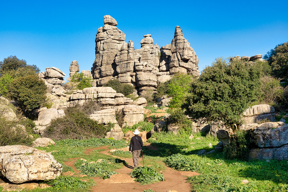 El Torcal near Antequera, Spain.