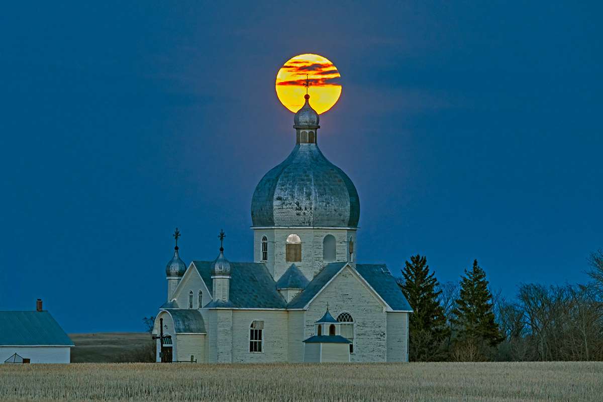 Ukrainian church, Smuts, Saskatchewan.