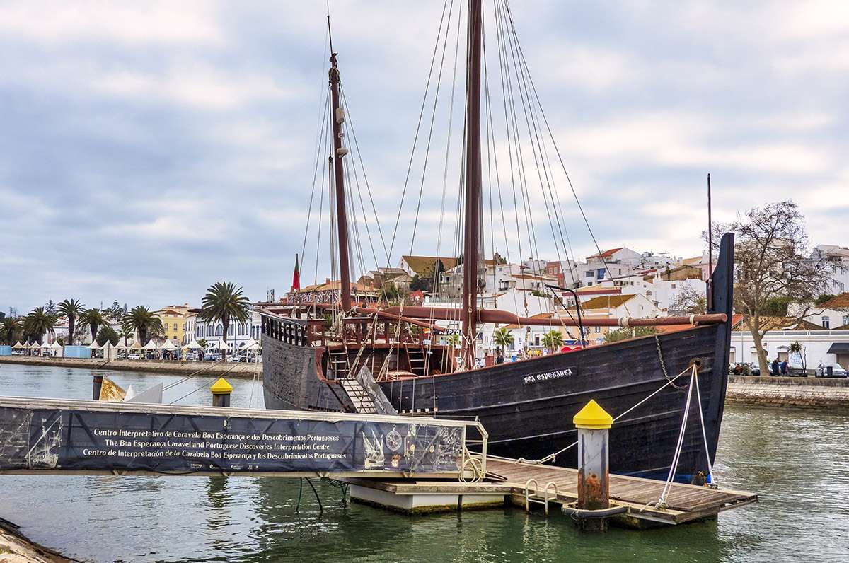 Replica of a 15th-century Portuguese caravel, Lagos
