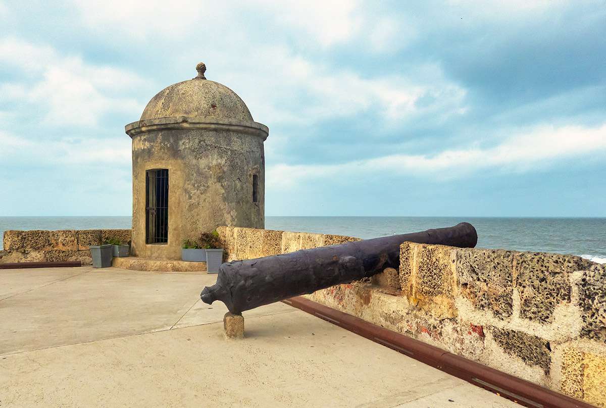 Cartagena fortifications.