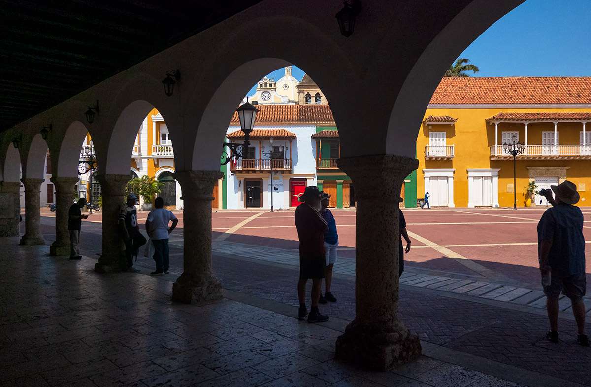 Cartagena old city.