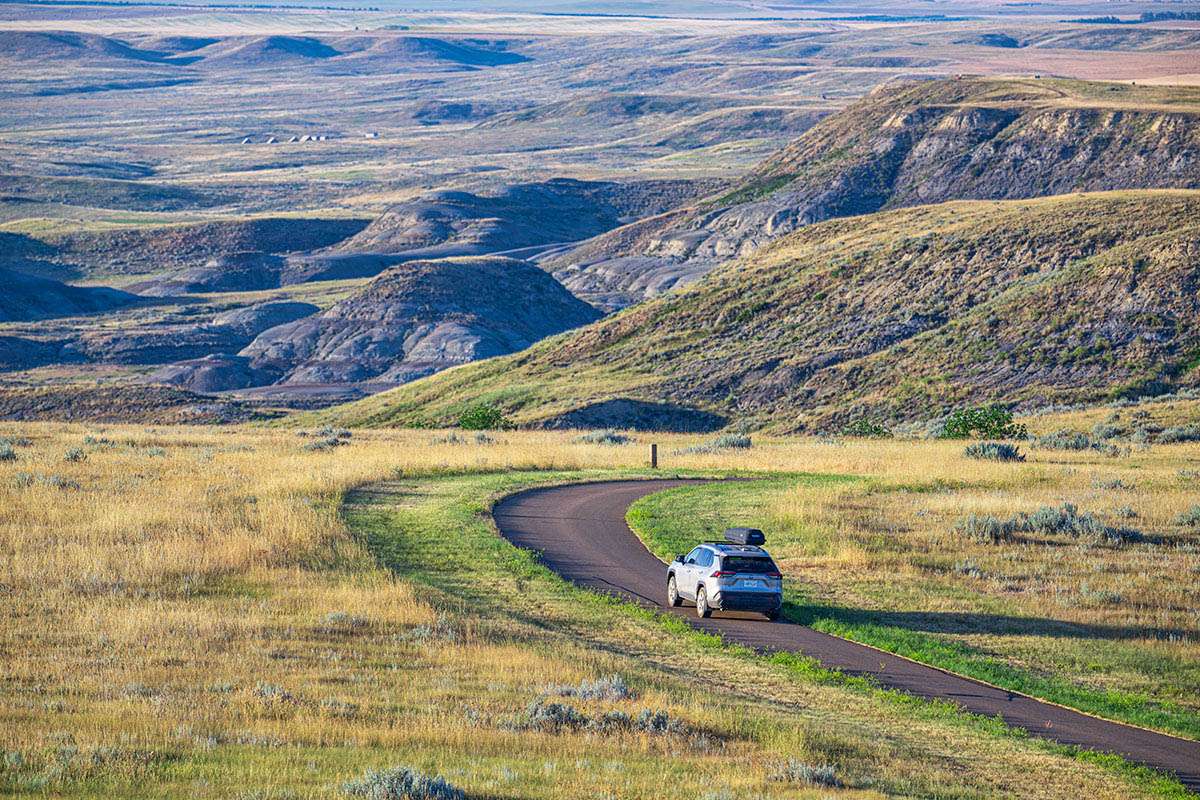 Badlands Parkway, Grasslands National Park, Saskatchewan.