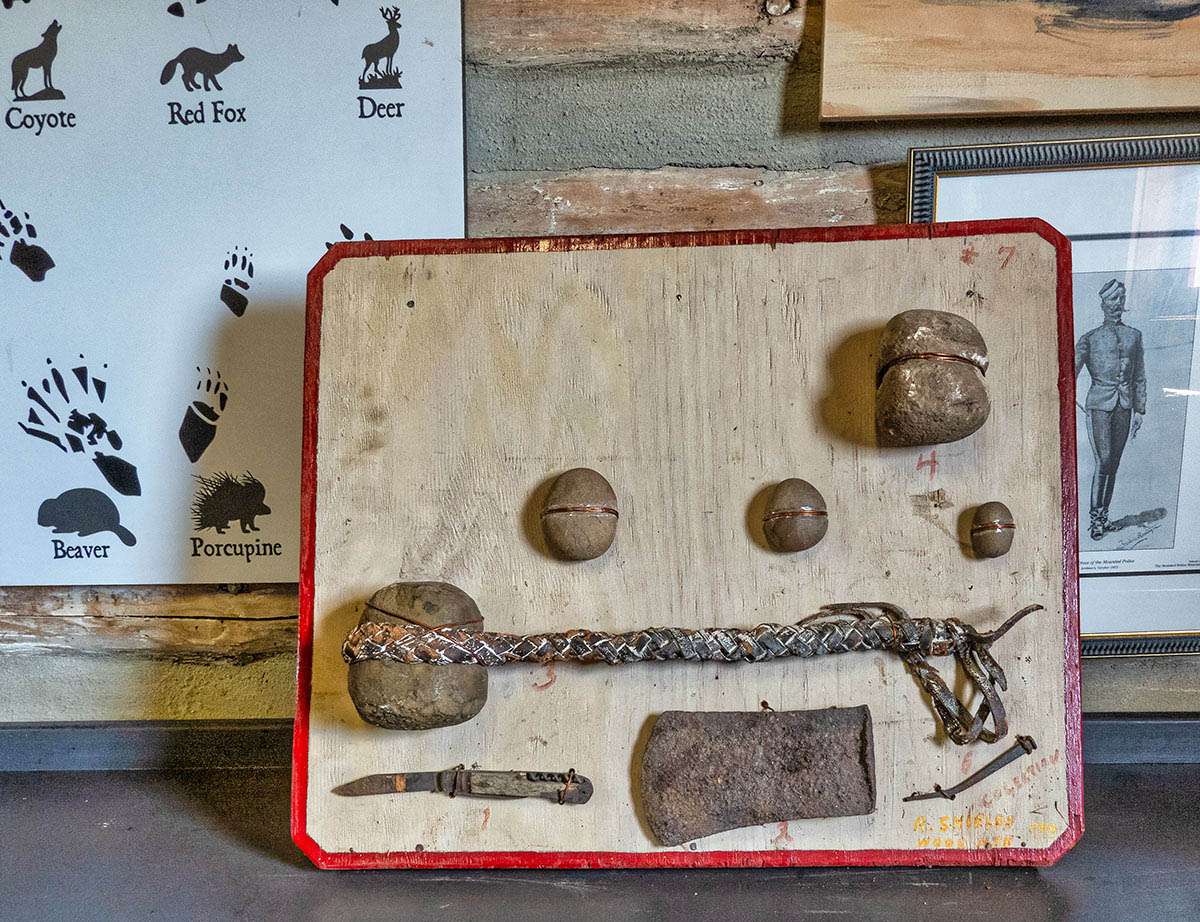 Artifacts from Wood Mountain area, Saskatchewan