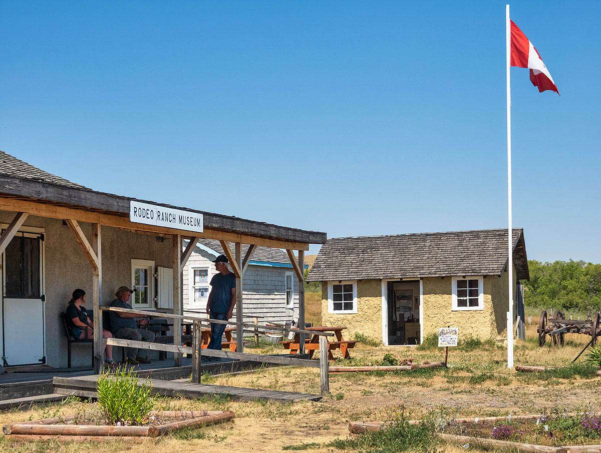 Wood Mountain Ranch museum.
