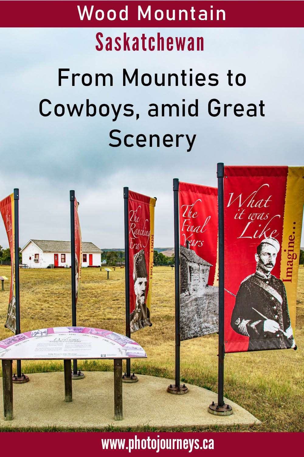 PIN for Wood Mountain article on Photojourneys.ca