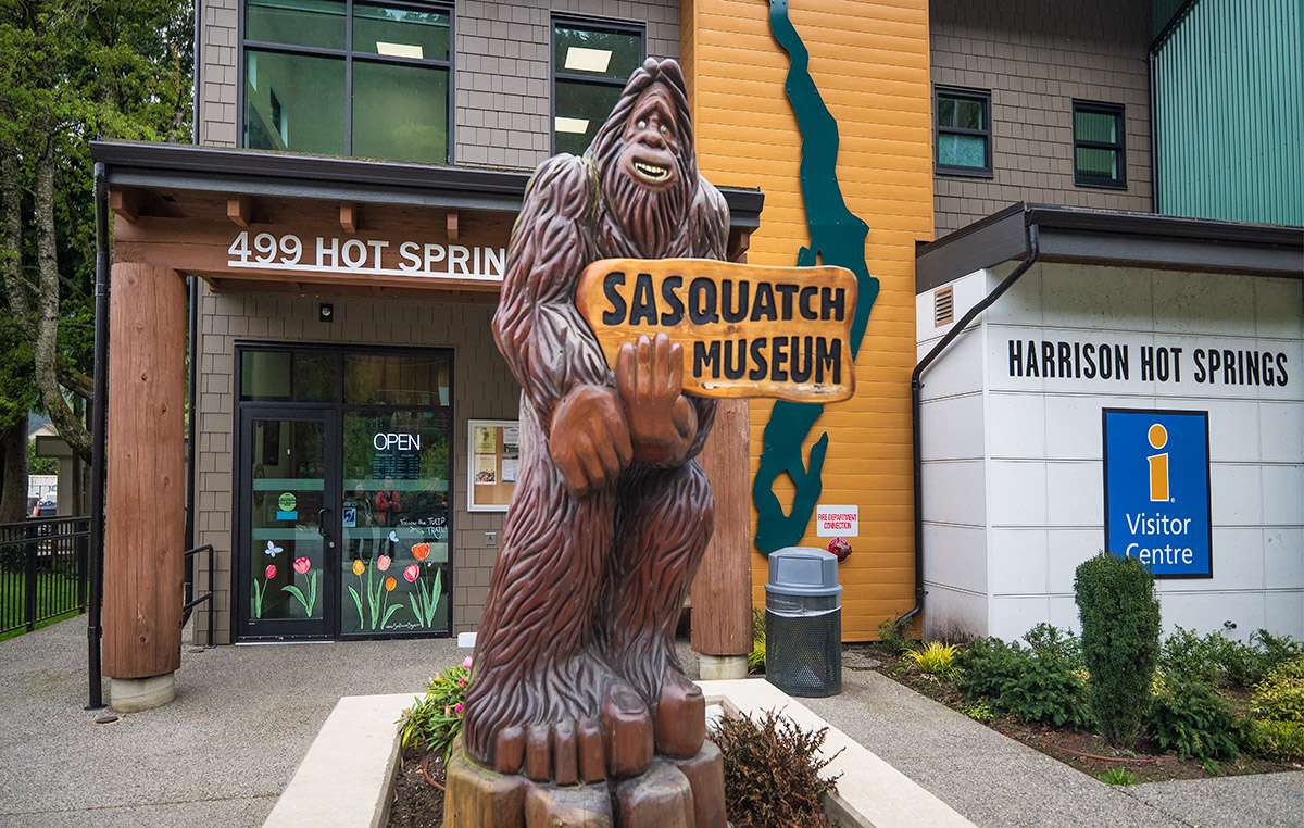 Sasquatch Museum, Harrison Hot Springs, BC. 