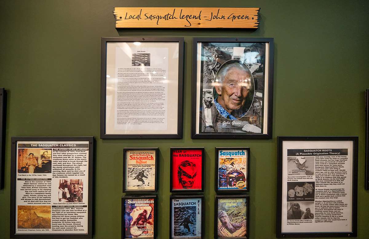 Sasquatch Museum, Harrison Hot Springs, BC. 