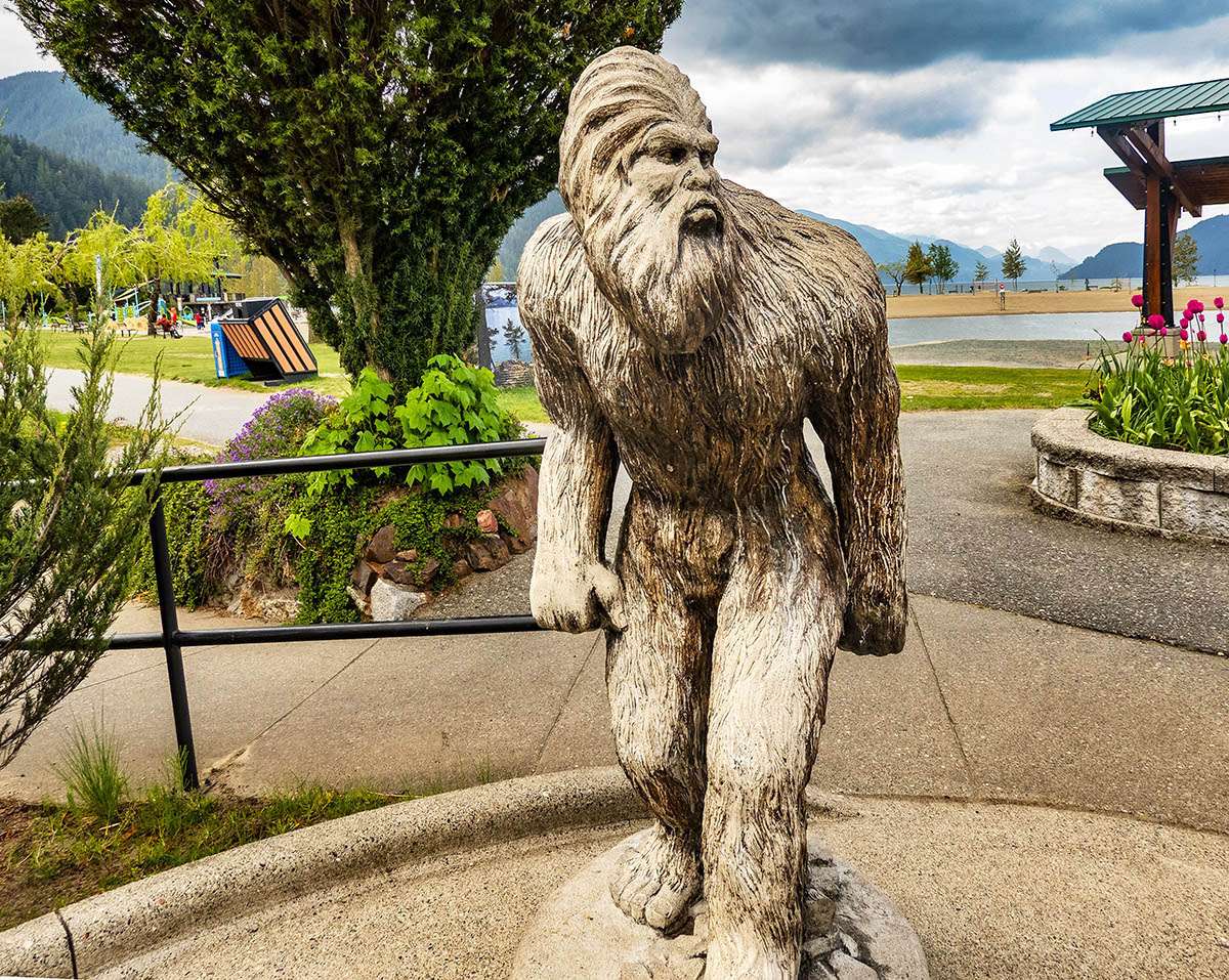 Sasquatch Museum, Harrison Hot Springs, BC. 