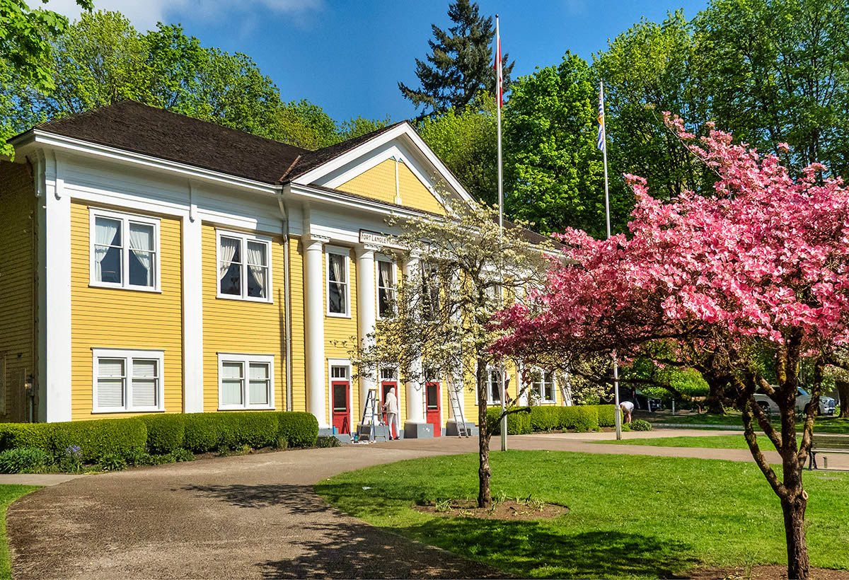 Fort Langley Community Hall, BC.