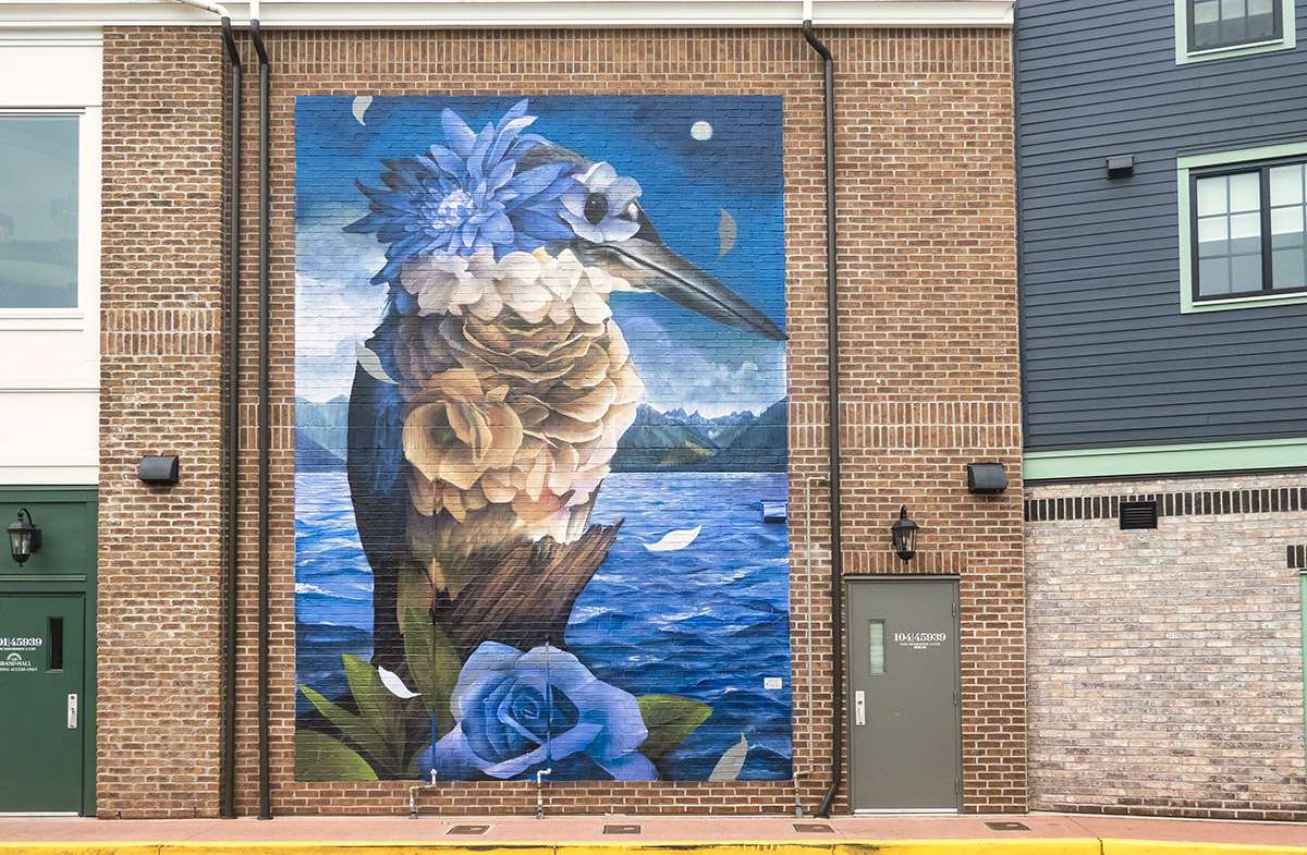 Mural in downtown Chilliwack, BC.