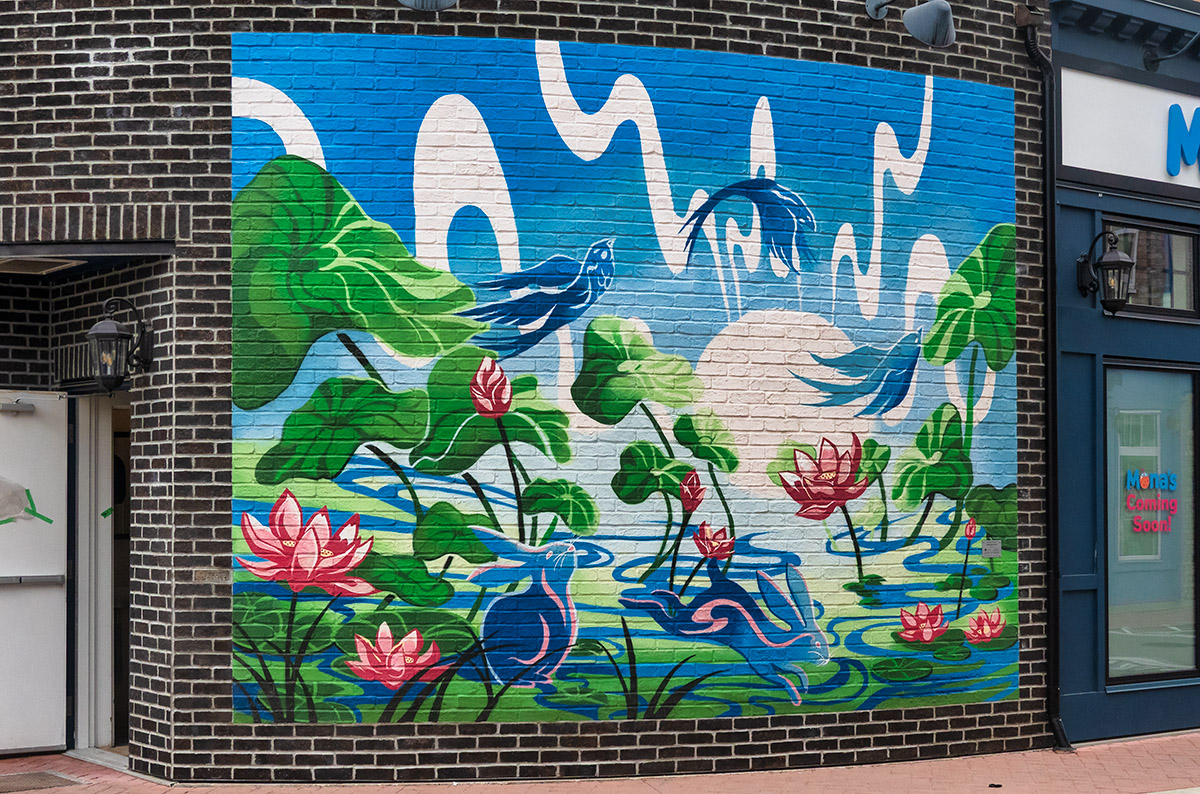 Mural in downtown Chilliwack, BC