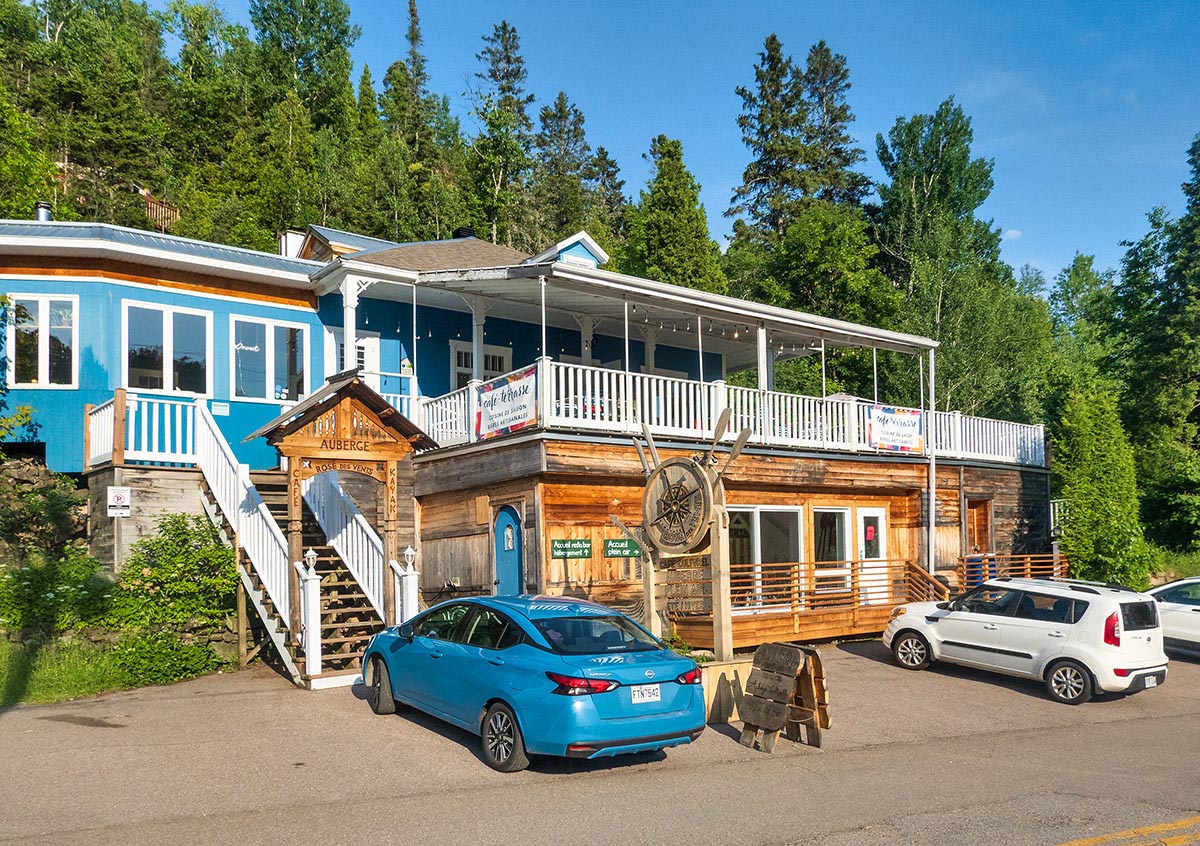 Auberge Rose-des-Vents, Quebec.
