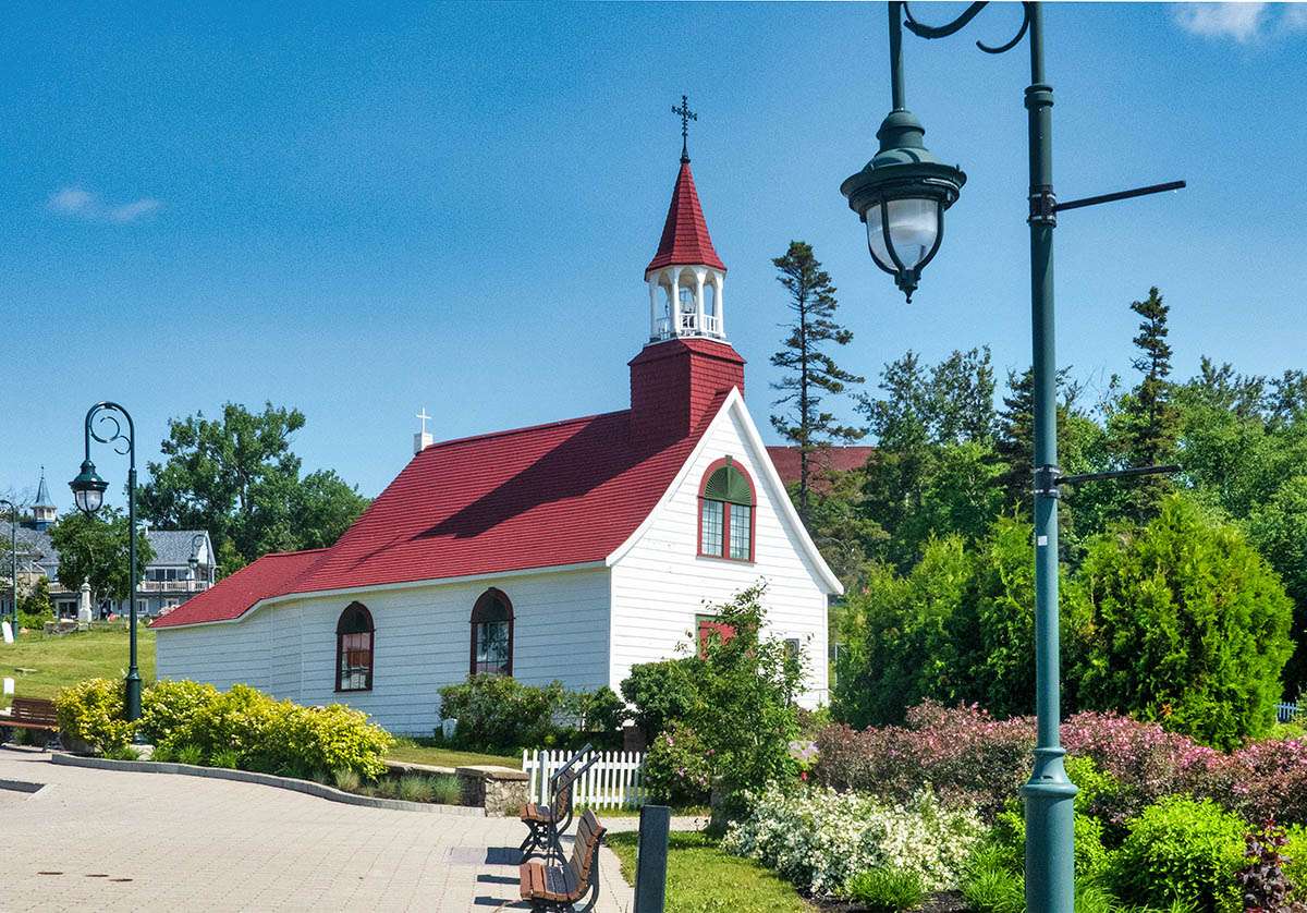 The Little Chapel, Tadoussac, Quebec.
