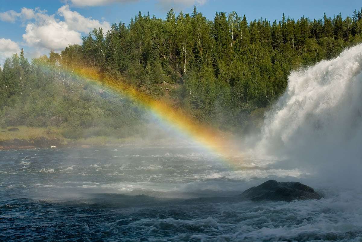 Hunt Falls, Saskatchewan.