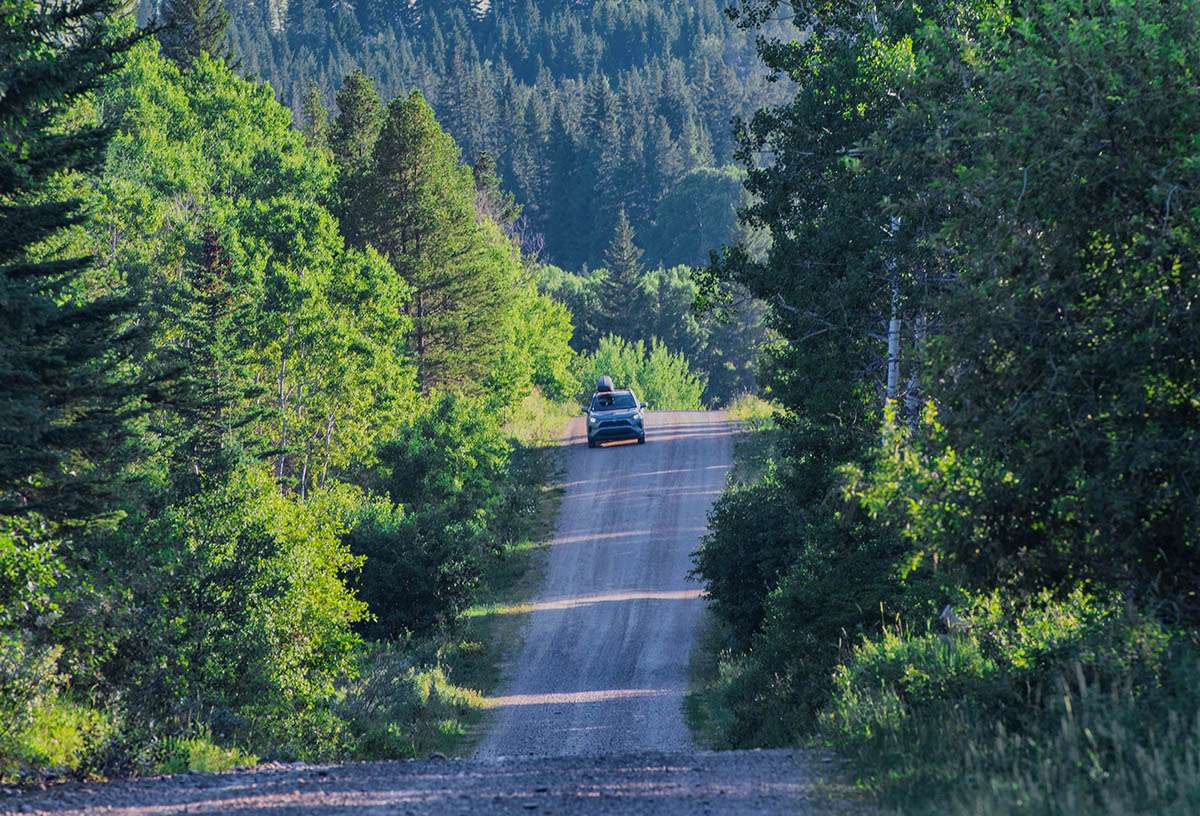 Ranger Station Road, Saskatchewan.