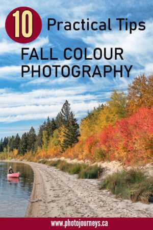 PIN for Fall Photography post on Photojourneys.ca